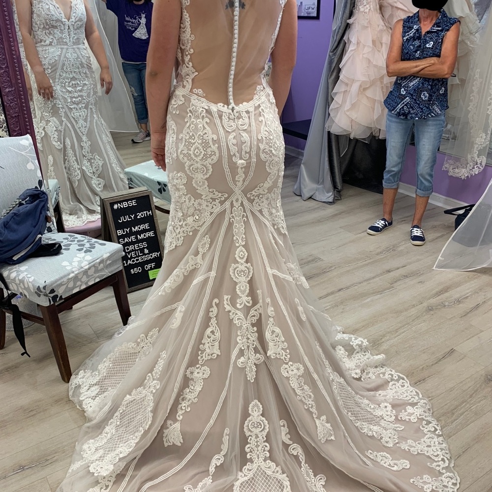 Wedding Dress/Gown NWT size 14 - Picture 2 of 2
